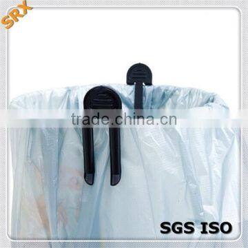 DIY Utility 2Pcs Garbage Can Waste Bin Trash Can Bag Clip Holder photo-4