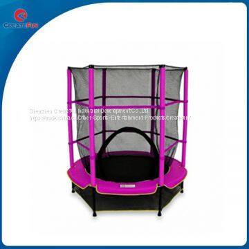 CreateFun Indoor Diameter 140cm Trampoline With Safety Net photo-2