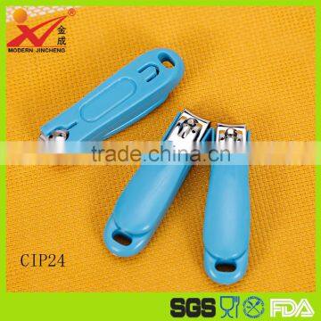2017 New Arrival Cute Plastic Baby Plastic Material Multifunctional Nail Clipper