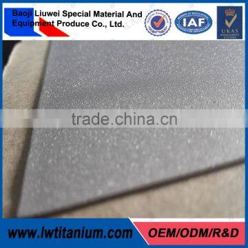 High Purity Platinum Coated Titanium Sheets For Heat Exchanger