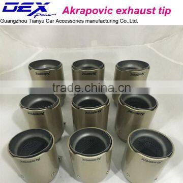 Akrapovic Stainless Steel 304 Exhaust Tips photo-2