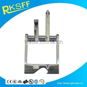 Double Pin Belt Buckle, Metal Belt Buckle photo-6