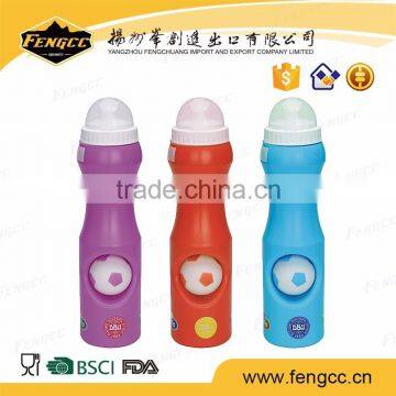 promotional Squeeze Portable Reusable plastic drinking water bottle