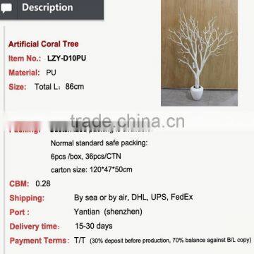 Factory Direct Hot Sell Artificial Dry Tree Branch Wedding Centerpieces Coral Tree photo-2