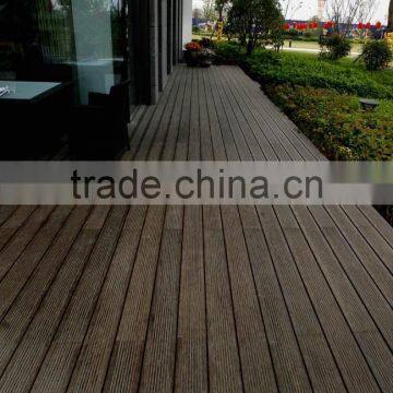 Distressed High Density Outdoor Strand Woven Bamboo Decking in Dark Chocolate Color -KE-OS0823 photo-3