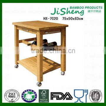 2012 new style Bamboo Dining Cart