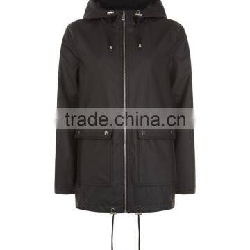 OEM 100% Ployester Women Waterproof Jacket