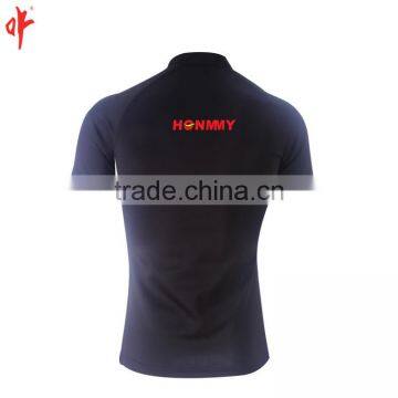 Black Color Tight Fit Rugby Jersey,rugby League Jersey photo-2