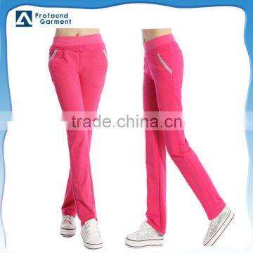 OEM fashion women sweatpants ladies custom jogger pants