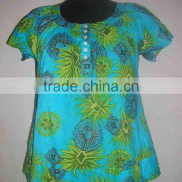 Women Cotton Printed Tunic photo-3