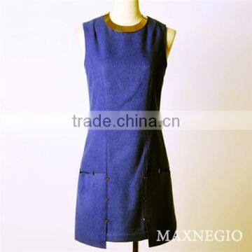 Maxnegio One Piece Pattern Winter Casual Dress photo-4