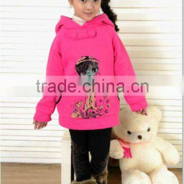 Hot Sale Winter Young Girls Coats Children's Sheepskin Coats