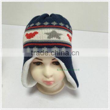 100%cotton or Acrylic Lovely & Fashioncute Knitted Kids Hats photo-4