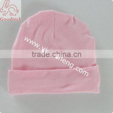Wholesale Hot Sale Cotton Baby Hat,light Pink Cotton Baby Caps