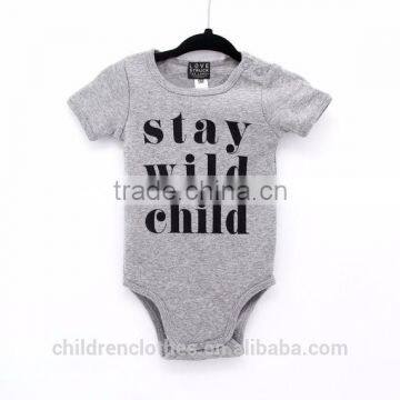 Unique boy names images short sleeve printed boy romper boutique newborn baby romper