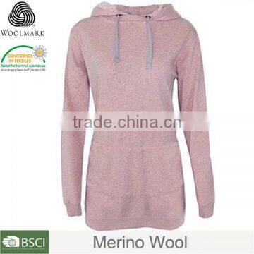 Custom hoodie printing dress women, 100% cotton hoodie pullover