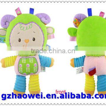 Cute Animal Baby Squeak Plush Toys photo-2