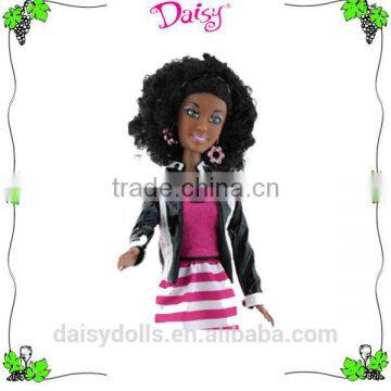 Customized 12 Inch Vinyl Dolls African Fashion Black Doll China Supplier photo-2