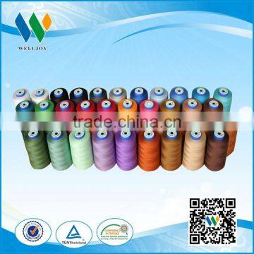 40S/2 Spun Polyester Colorful Sewing Thread 3000y/cone photo-2