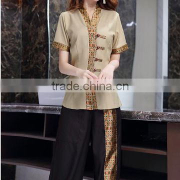 Beauty Spa Salon Uniform Antistatic Uniform Custom made with Your Logo