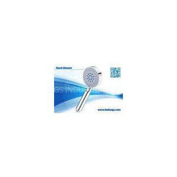 ABS Plastic Rain Straight adjustable Handheld Shower Head With Chrome