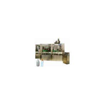 PET / HDPE / GLASS Bottle Automatic Liquid Filling Machine For Edible Oil / Soy Sauce