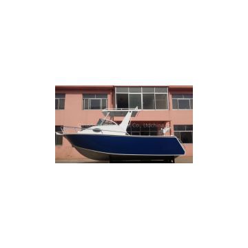 5.8m aluminum cuddy cabin fishing boat