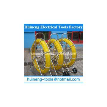 Duct rodder For conduct and clean of the underground cable installation