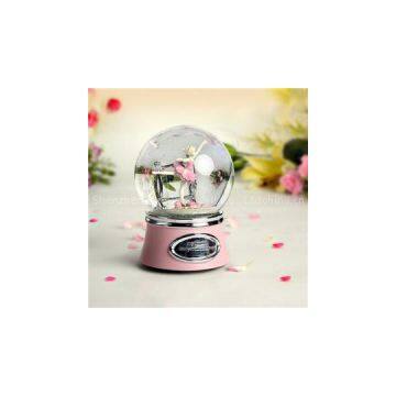 Ballerina Girl Snow Globe Music Boxes