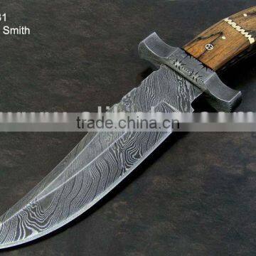 Damascus Hunting Knife