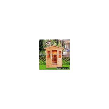 outdoor sauna room