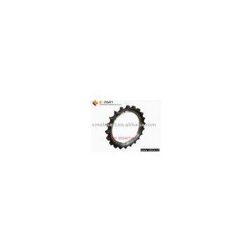 Sprocket rim and sprocket segment