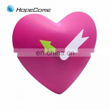 Plastic Heart Shape Gifts Wall Clock photo-4