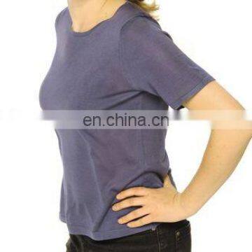 Cashmere ladies jersey with Round Neck