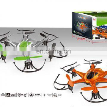LH-X12 rc Hexacopter Drone With 2.4G 4 Channel 6-Axis Gyro rc Quad Copter Headless Mode and Light