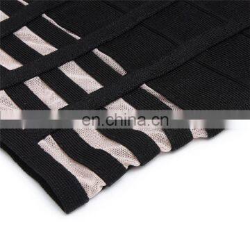 Stylish Mesh Design Prom Ball Gown Dress Patterns photo-4