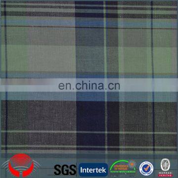 wholesale check linen cotton blend plaid fabric