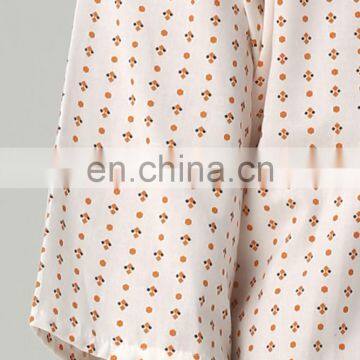 V-neck Comfortable Flame Retardant Hospital Clothing Patient Gown