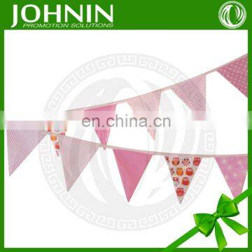 factory sale popular custom party baby bunting flags