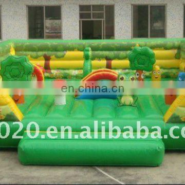 Endless fun and populare outdoor or indoor commercial grade vinyl tarpaulin giant inflatable amusement park FU030