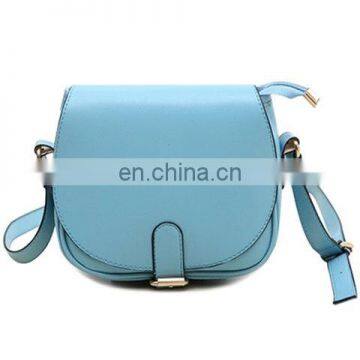 Sweet Candy Color and Buckle Design Women's Crossbody Bag