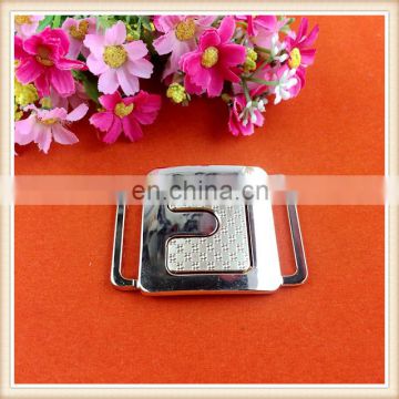 2016 Fashion Design gold metal buckles /press buckles /interlock buckle /buckles for garments/bags decoration