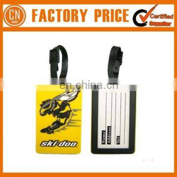 Promotional Custom Logo Wholesale Pu Leather Luggage Tag