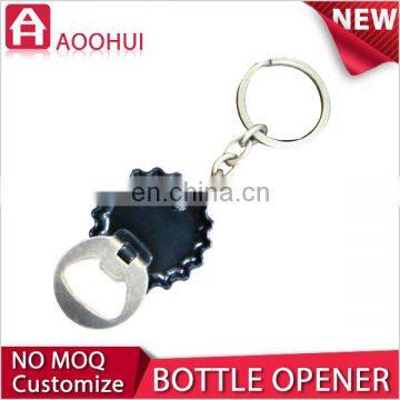 High-end zinc gold plating bottle opener dog tags