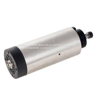 High Speed Electric Spindle Motor for CNC machines 80*1.5kw  ER11 Air cooling spindle motor