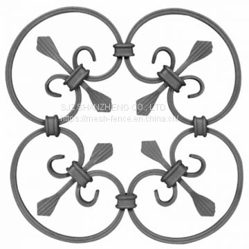 Wrought iron ornaments/ wrought iron elements/ wrought iron spearhead