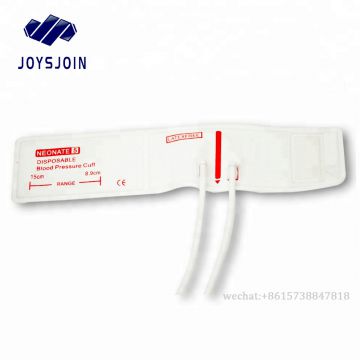 disposable NIBP cuff neonate medical blood pressure cuff dual/single tobe