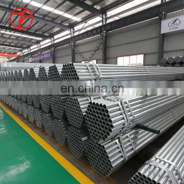 25 mm bs 1387 galvanized round tube Pre GI steel pipe