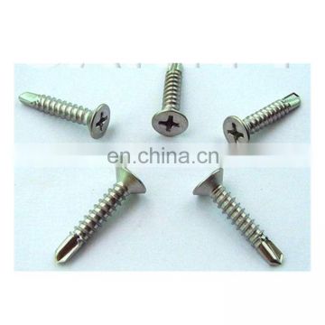 Hot dip galvanized patta countersunk head self drilling screw