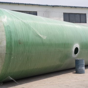 Sewage Treatment Fiberglass Underground Storage Tanks Fibreglass Pressure Tank